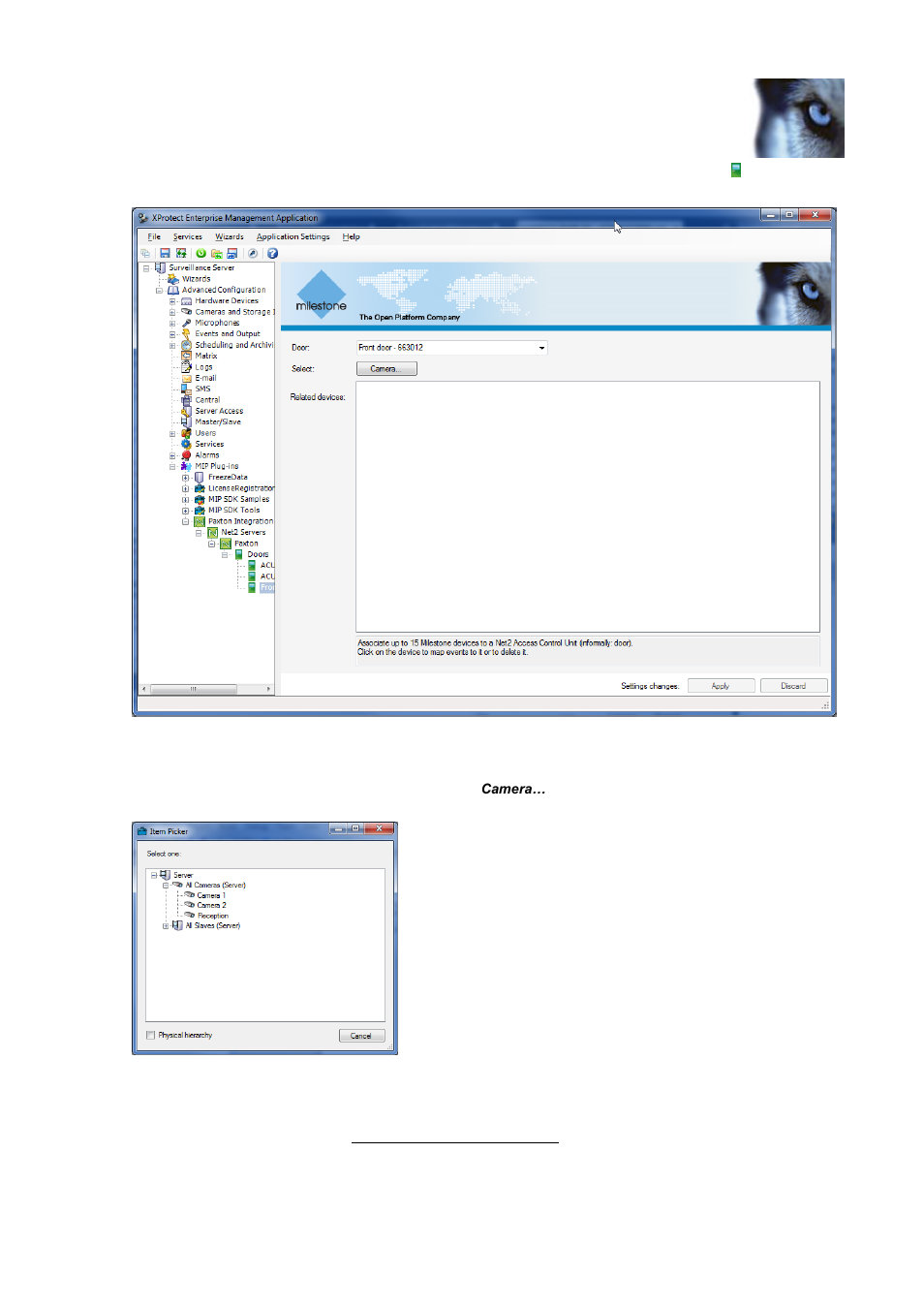 Milestone Paxton Integration Component User Manual | Page 11 / 34