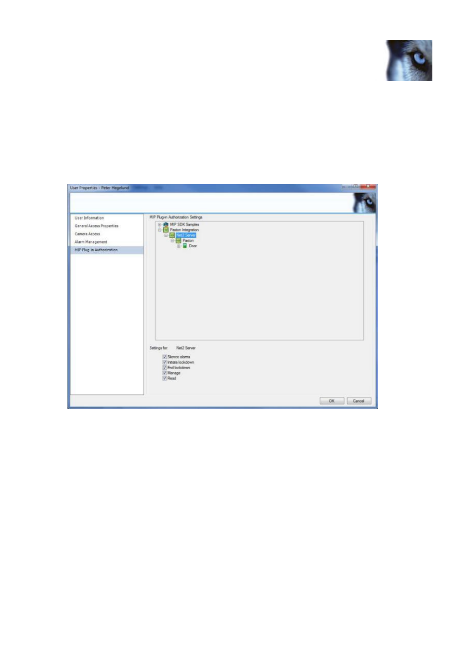 Milestone Paxton Integration Component User Manual | Page 21 / 34