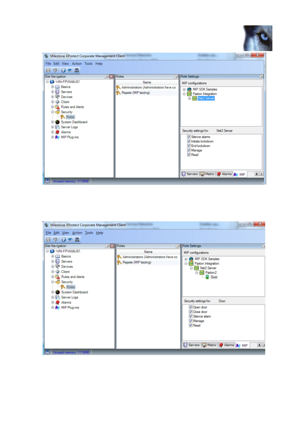 Milestone Paxton Integration Component User Manual | Page 26 / 34