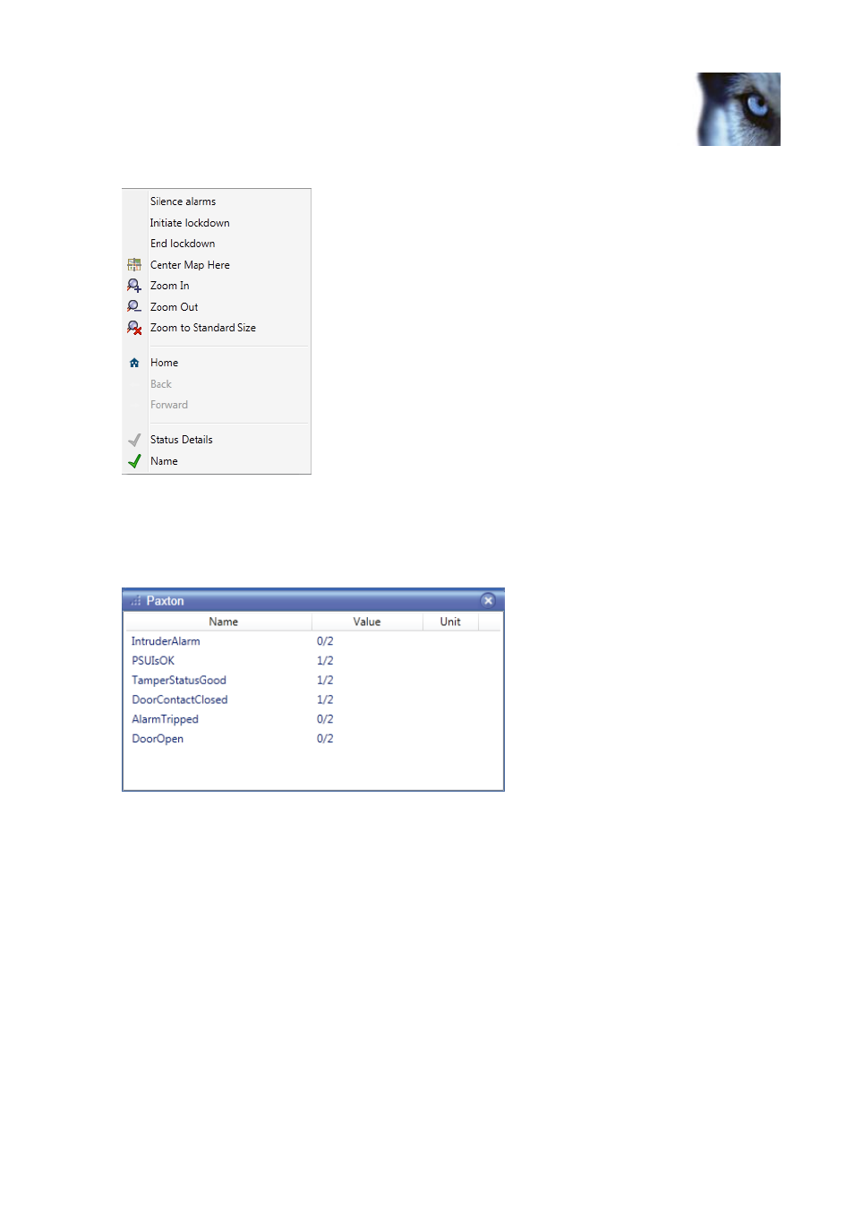 Milestone Paxton Integration Component User Manual | Page 29 / 34