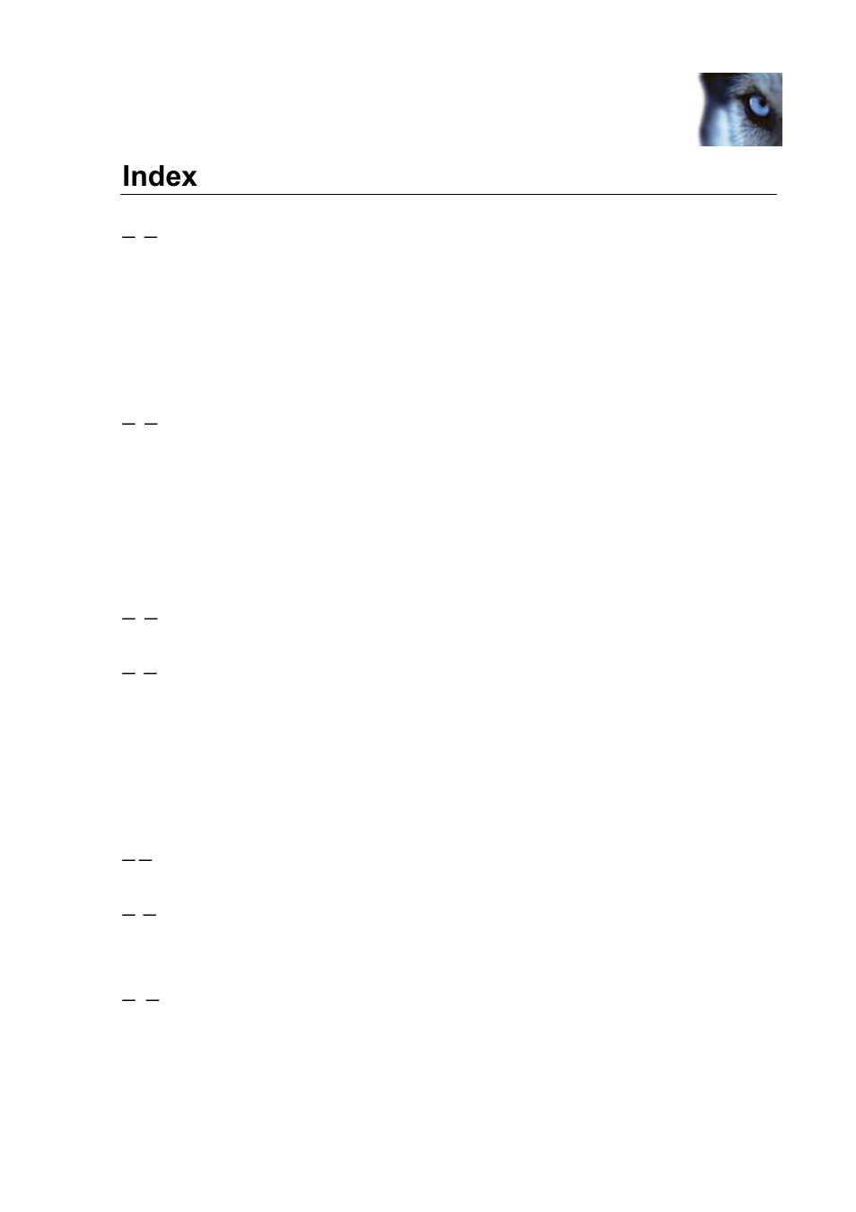 Index | Milestone Paxton Integration Component User Manual | Page 32 / 34