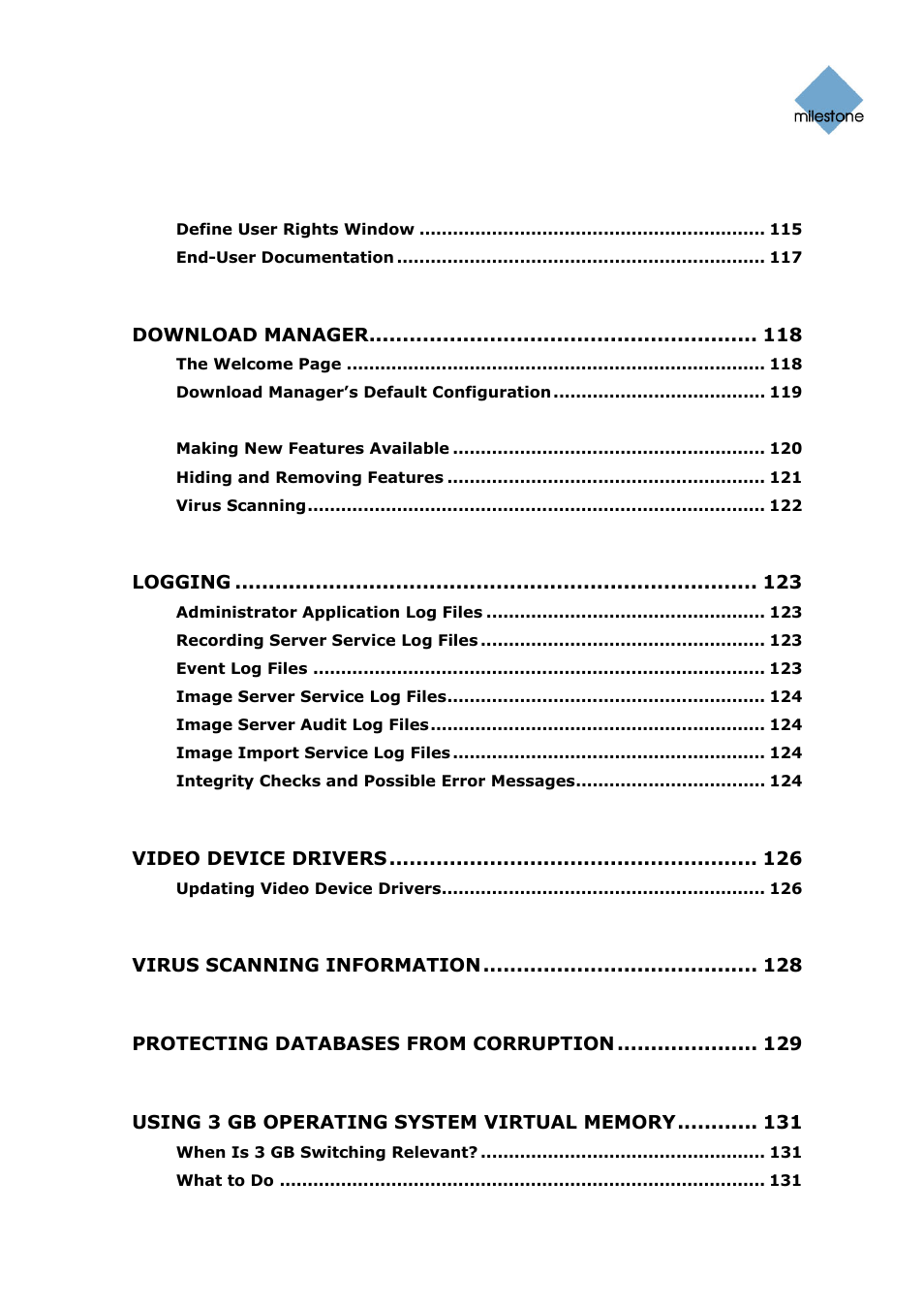 Milestone Basis+ 6.5 User Manual | Page 10 / 160