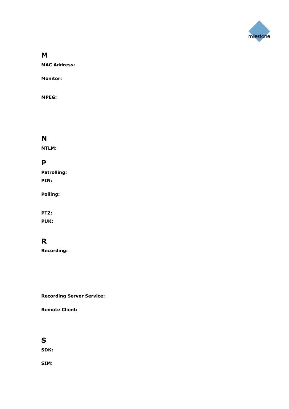 Milestone Basis+ 6.5 User Manual | Page 149 / 160