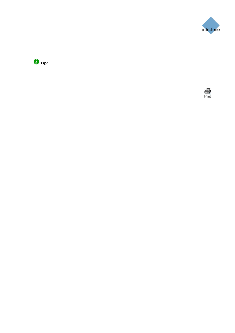 Printing help topics | Milestone Basis+ 6.5 User Manual | Page 25 / 160
