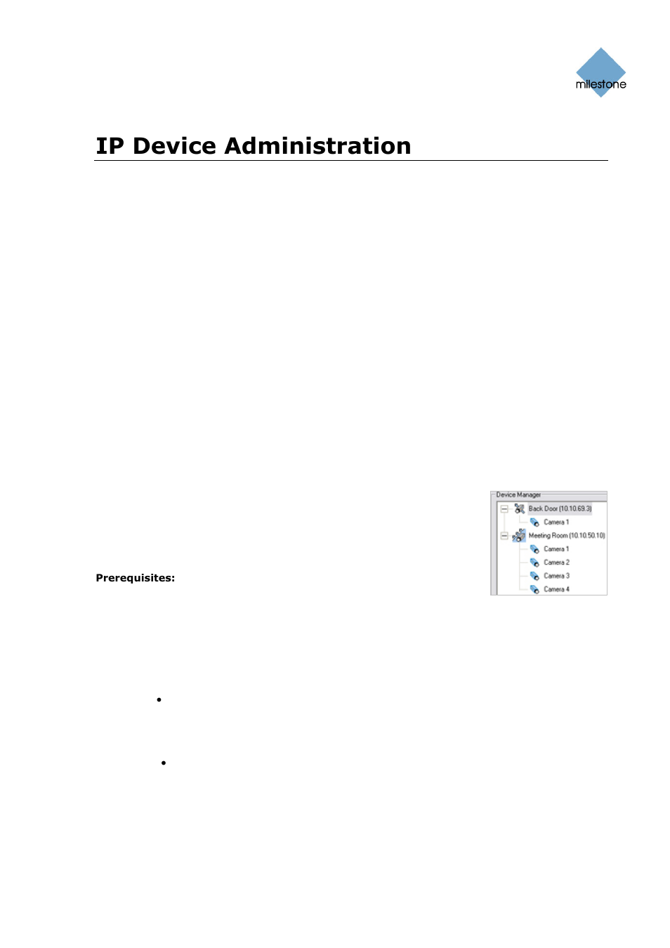 Ip device administration, How to add a device | Milestone Basis+ 6.5 User Manual | Page 32 / 160
