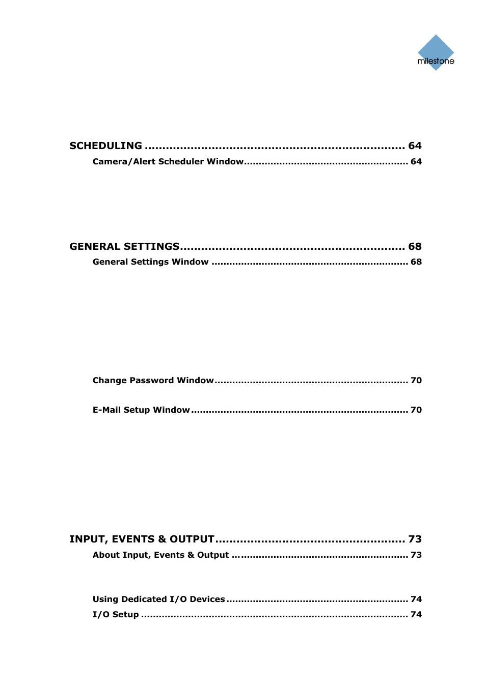 Milestone Basis+ 6.5 User Manual | Page 7 / 160