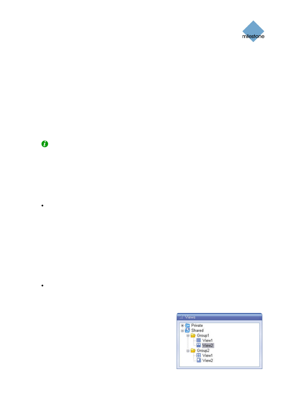Using an html page for smart client navigation, Example of an html page with button navigation | Milestone Smart Client 3.6 User Manual | Page 46 / 115