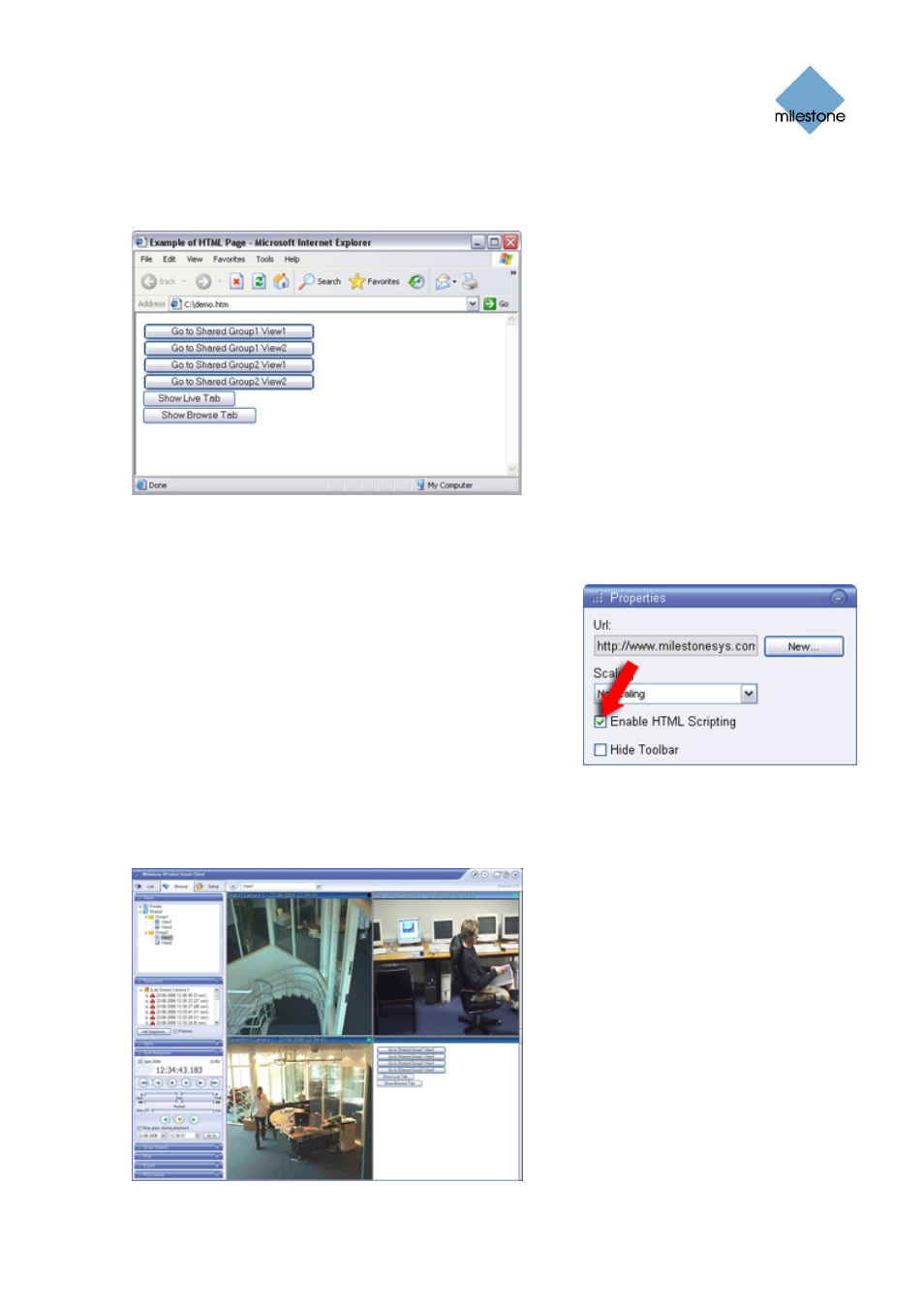 Milestone Smart Client 3.6 User Manual | Page 47 / 115
