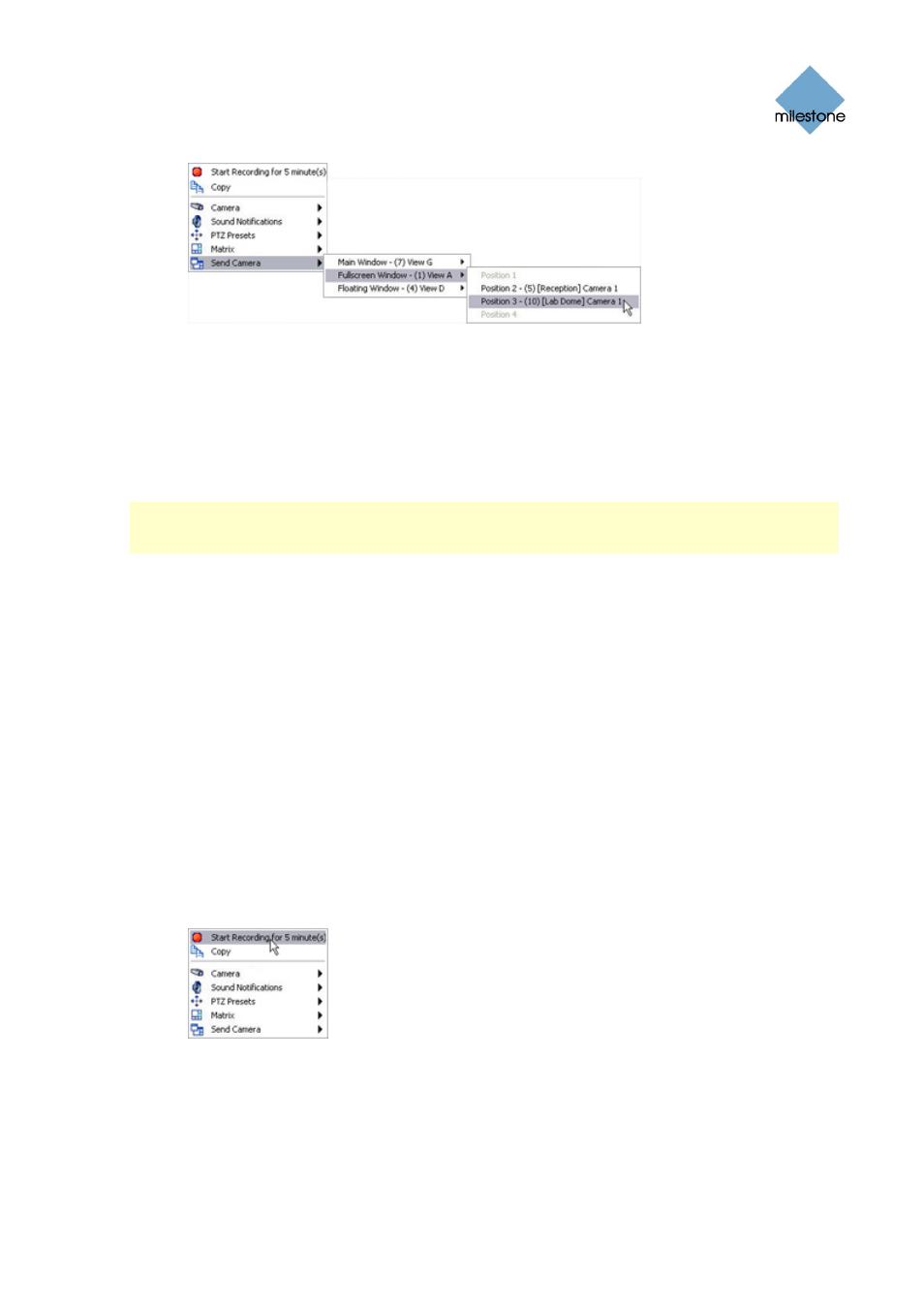 Starting recording when viewing live video, How to start recording, 61 for more detai | Milestone Smart Client 3.6 User Manual | Page 61 / 115