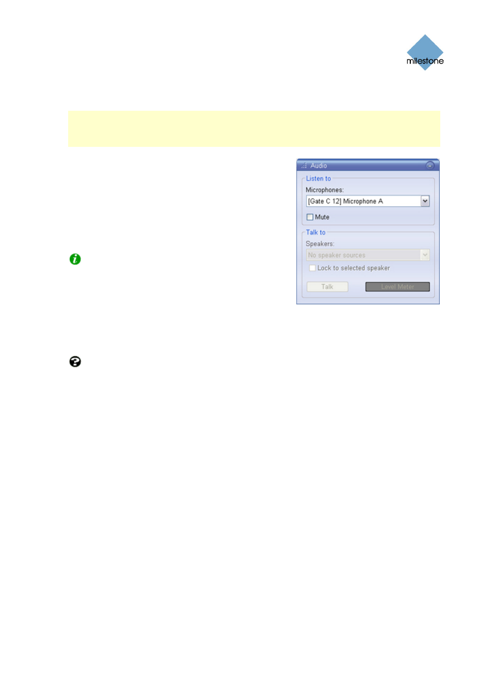 Audio recorded by microphones, Copying single images | Milestone Smart Client 3.6 User Manual | Page 85 / 115