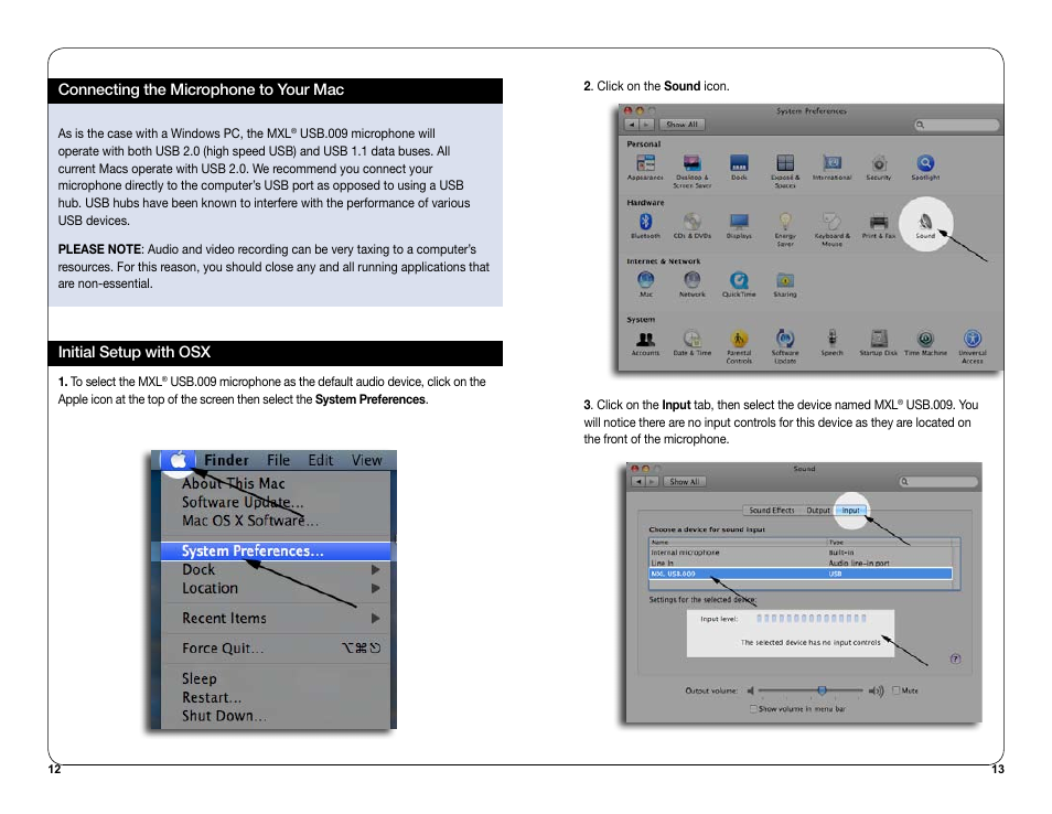 MXL USB.009 User Manual | Page 7 / 11
