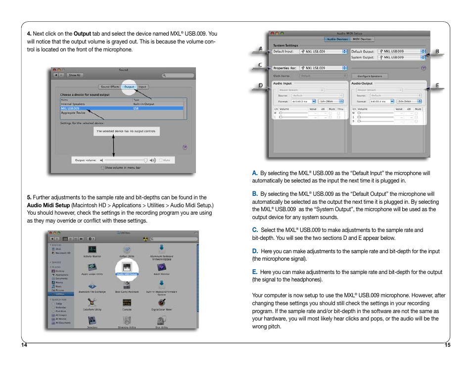 MXL USB.009 User Manual | Page 8 / 11