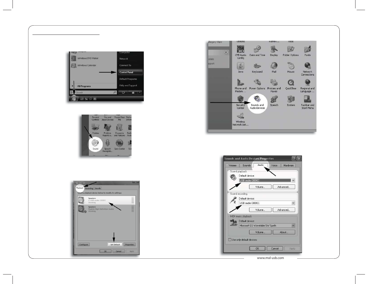MXL Studio 1 USB User Manual | Page 5 / 6