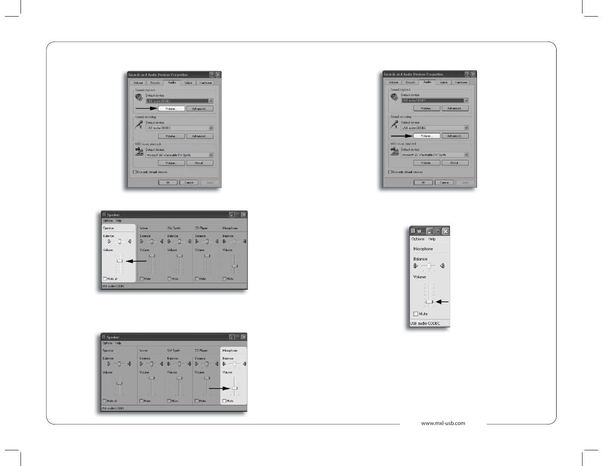 MXL Studio 1 USB User Manual | Page 6 / 6