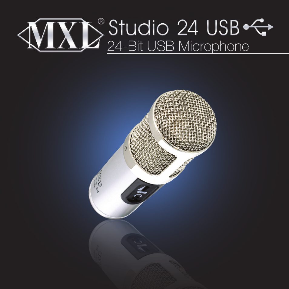 MXL Studio 24 USB User Manual | 28 pages