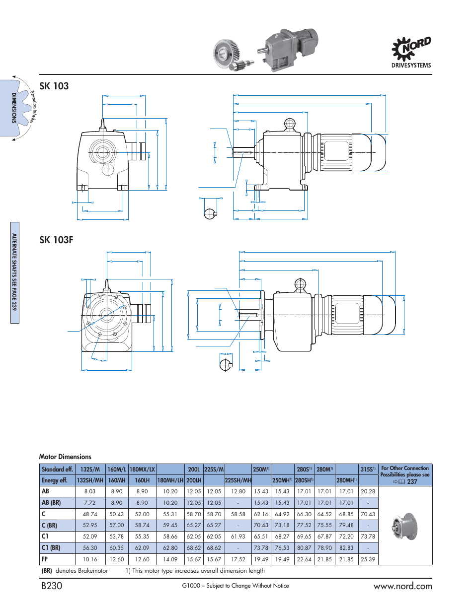 NORD Drivesystems B1000 User Manual | Page 232 / 820