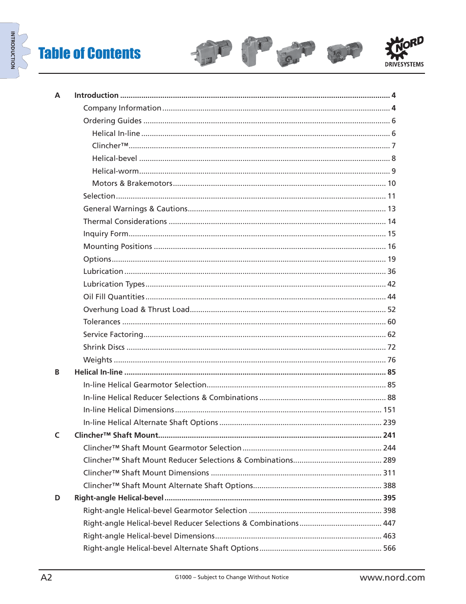 NORD Drivesystems B1000 User Manual | Page 4 / 820