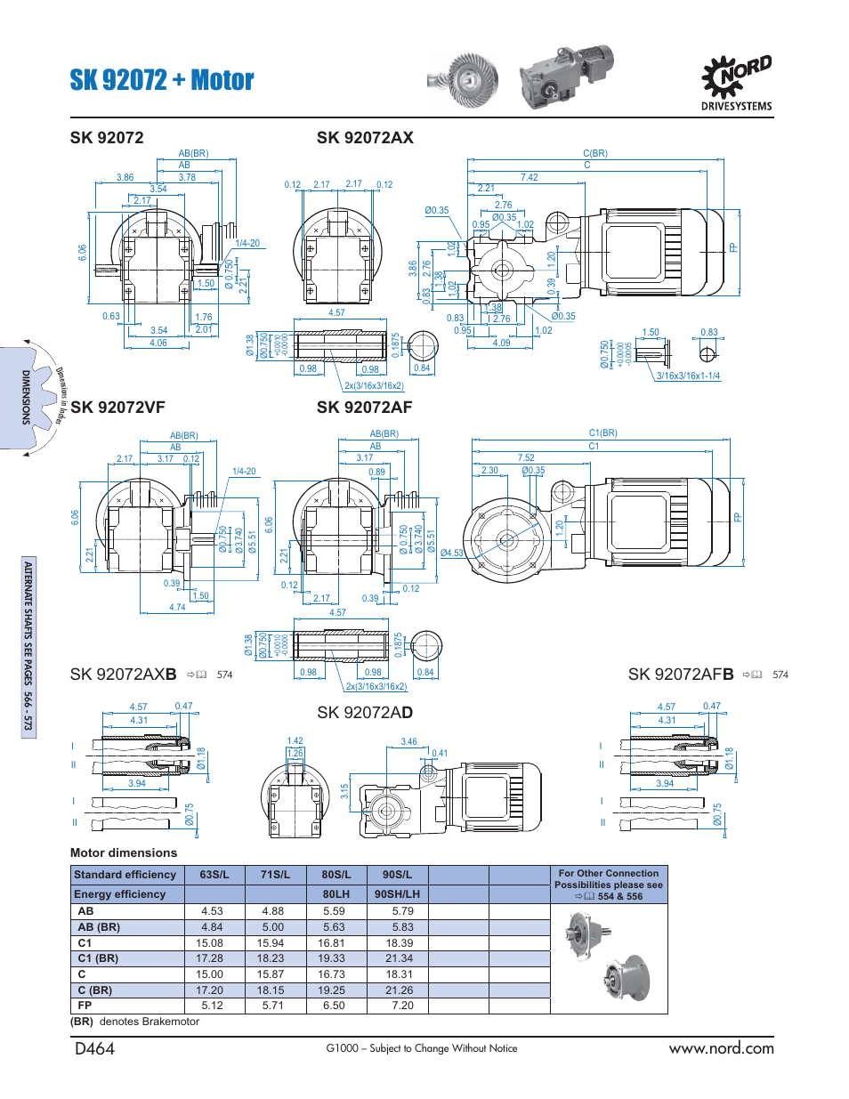 NORD Drivesystems B1000 User Manual | Page 466 / 820