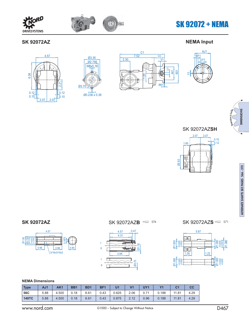Nema input | NORD Drivesystems B1000 User Manual | Page 469 / 820