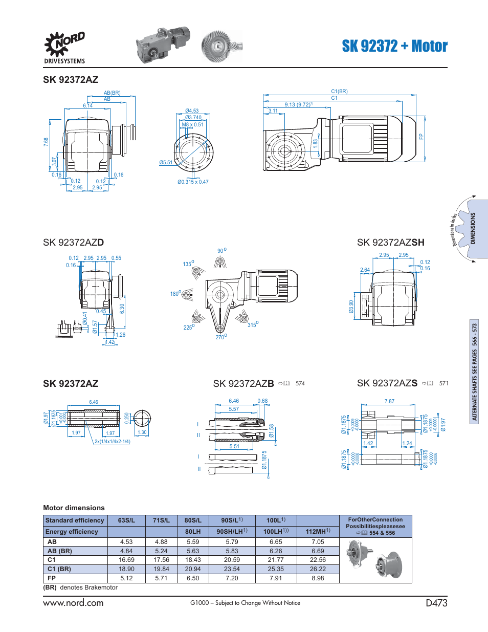 NORD Drivesystems B1000 User Manual | Page 475 / 820