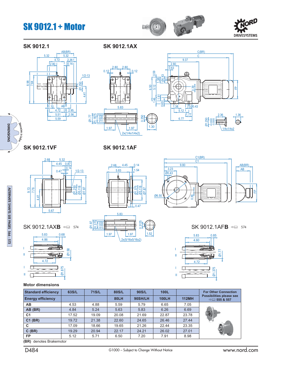 NORD Drivesystems B1000 User Manual | Page 486 / 820