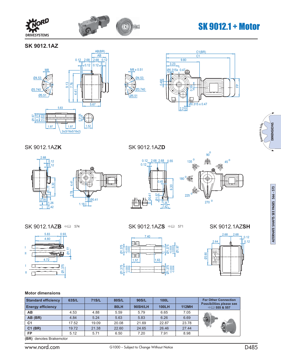NORD Drivesystems B1000 User Manual | Page 487 / 820
