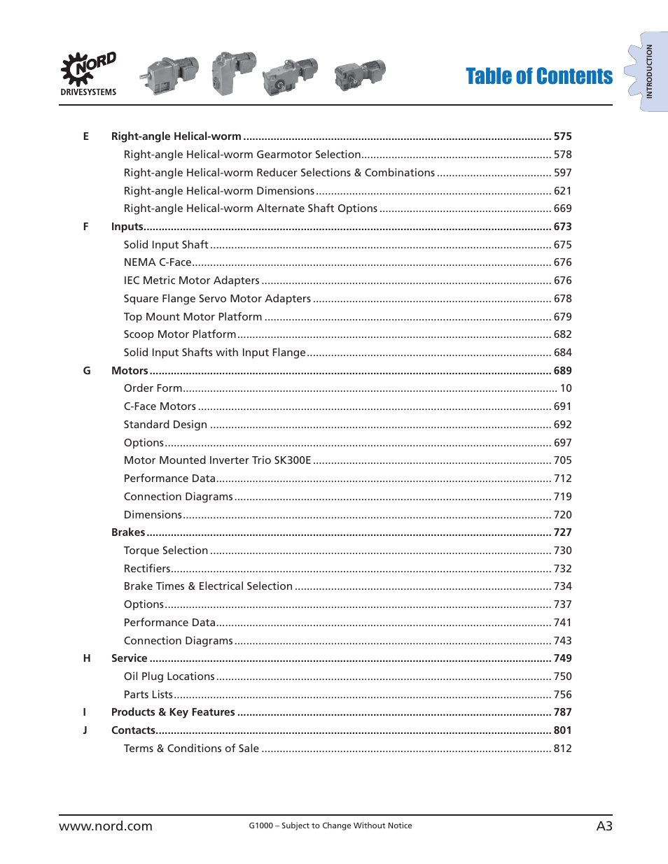 NORD Drivesystems B1000 User Manual | Page 5 / 820