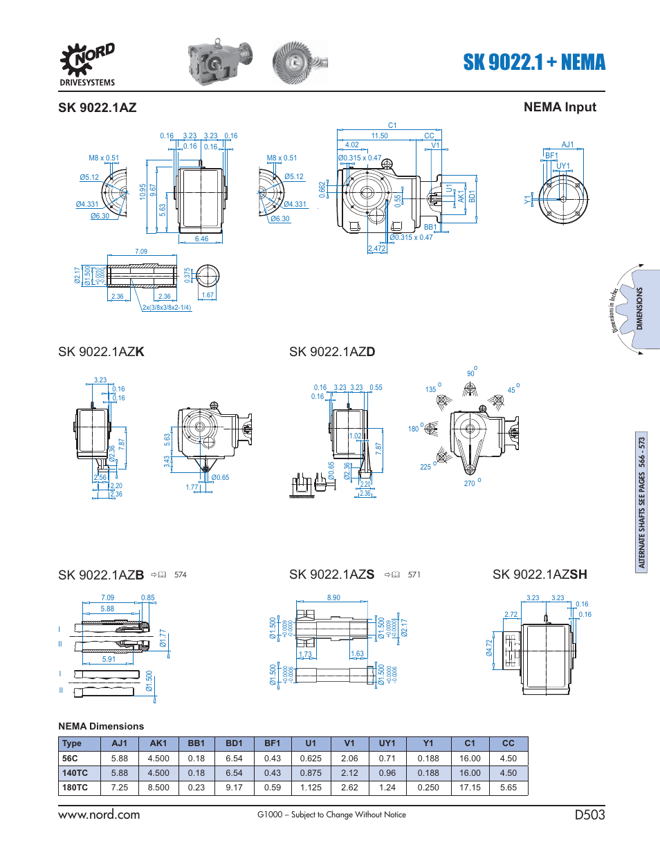 Nema input | NORD Drivesystems B1000 User Manual | Page 505 / 820