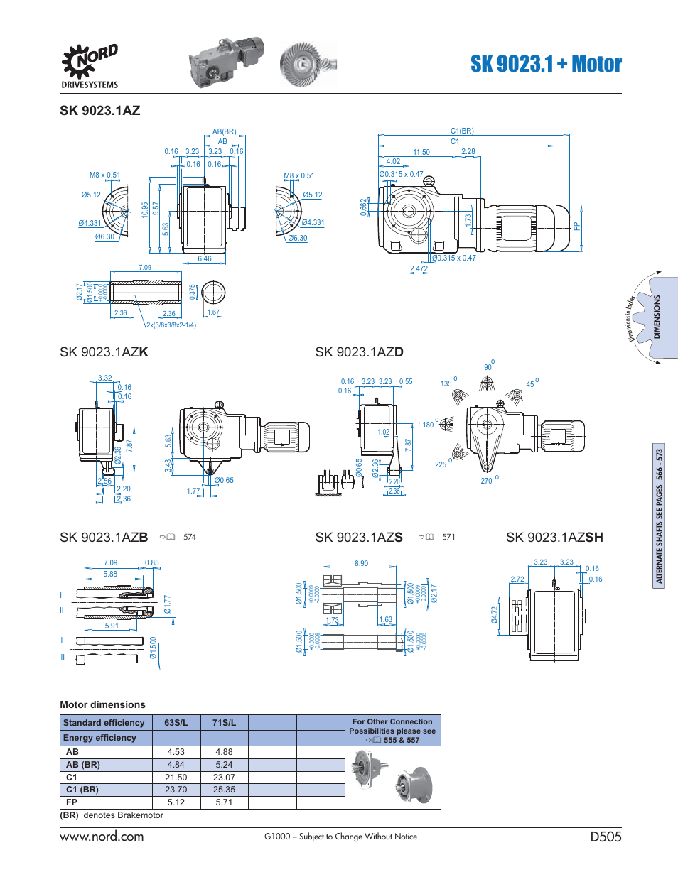 NORD Drivesystems B1000 User Manual | Page 507 / 820