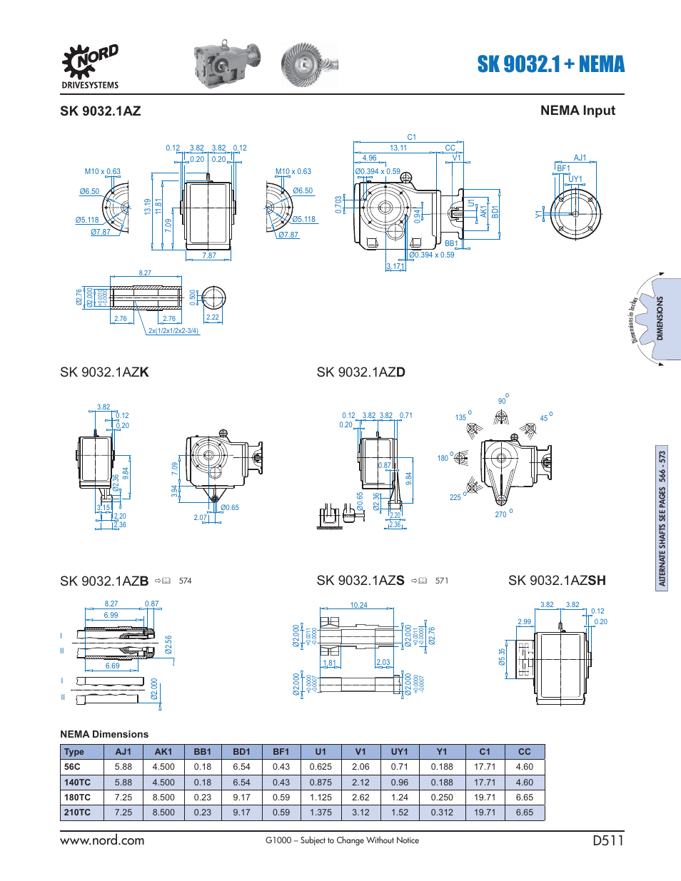 Nema input | NORD Drivesystems B1000 User Manual | Page 513 / 820
