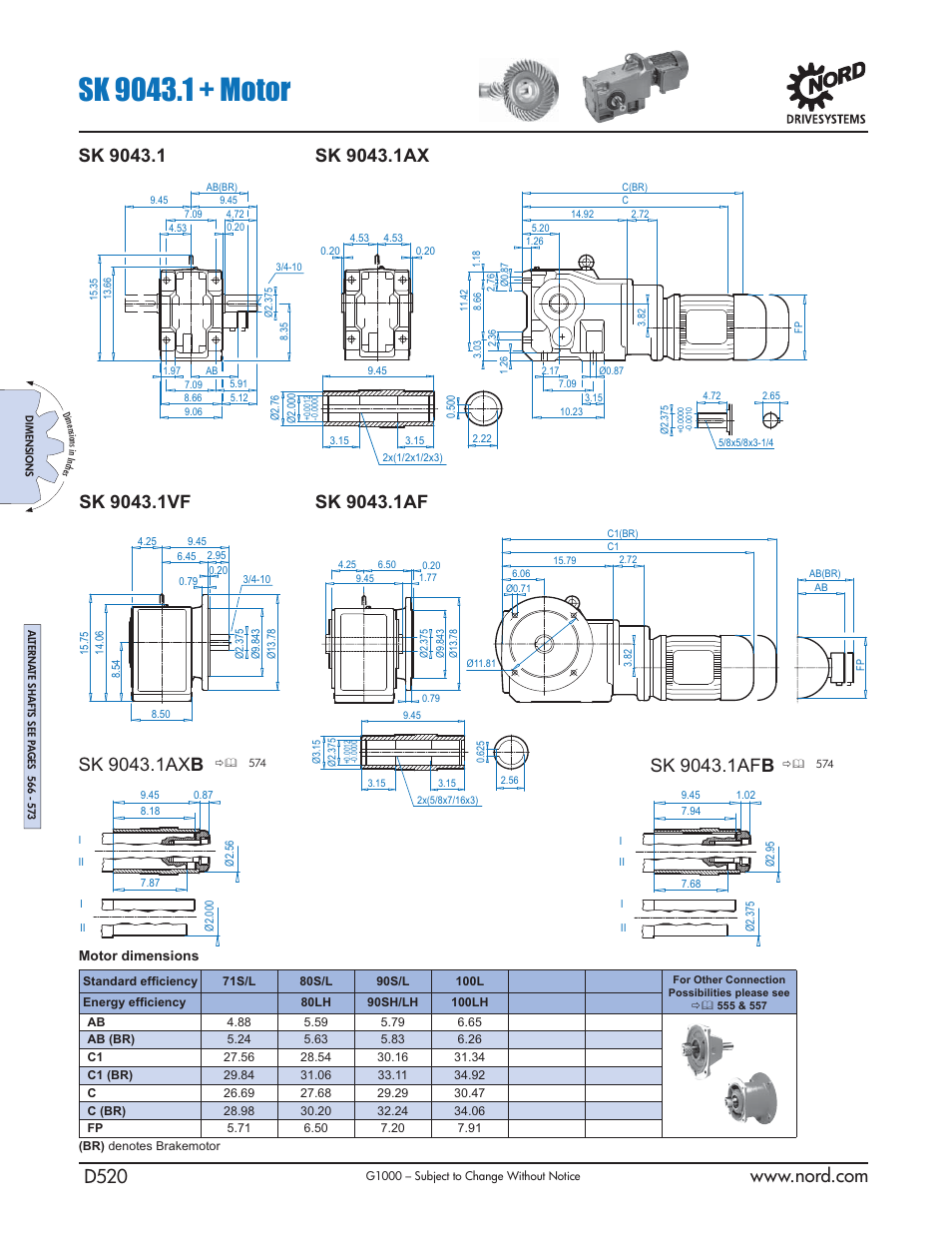 NORD Drivesystems B1000 User Manual | Page 522 / 820