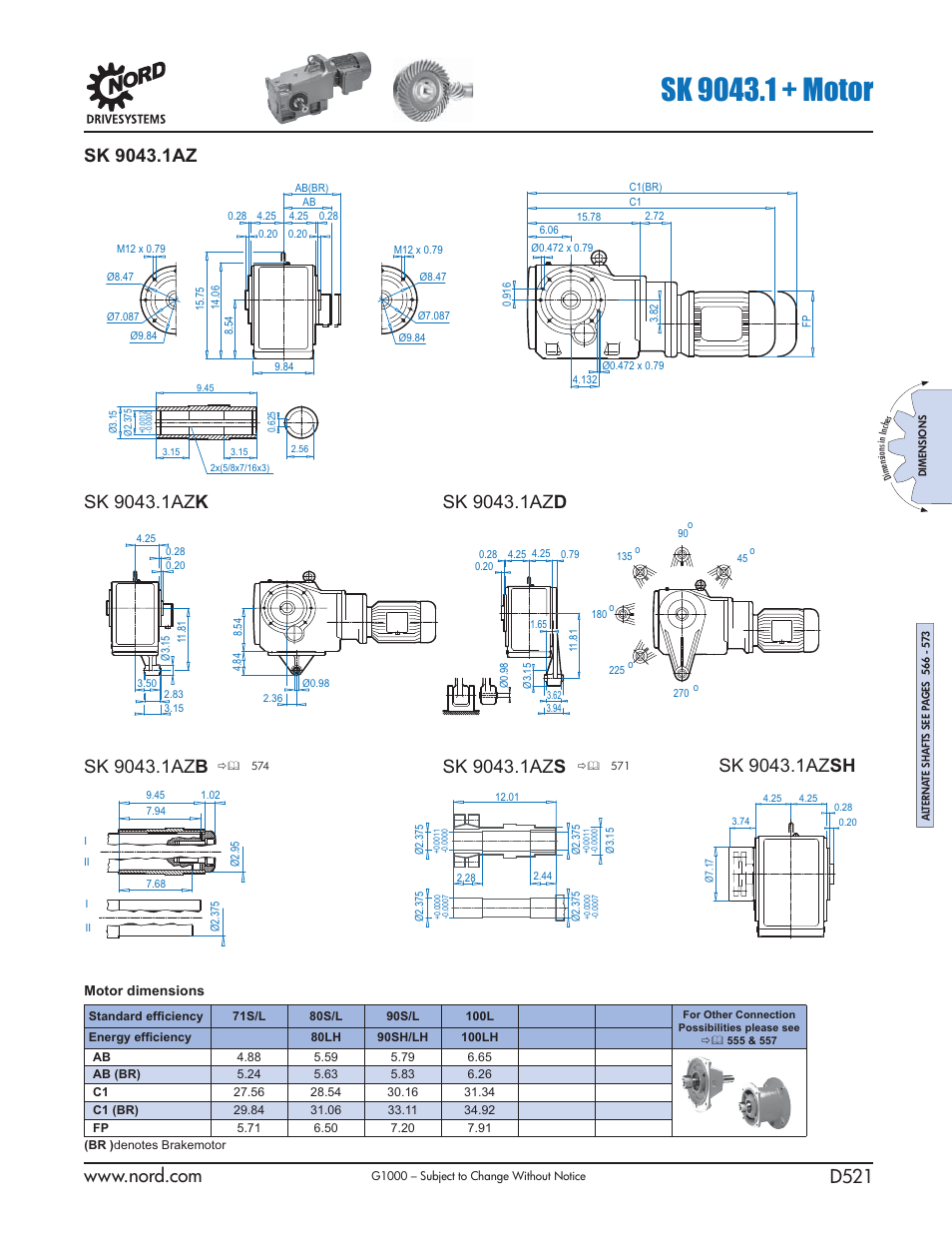 NORD Drivesystems B1000 User Manual | Page 523 / 820