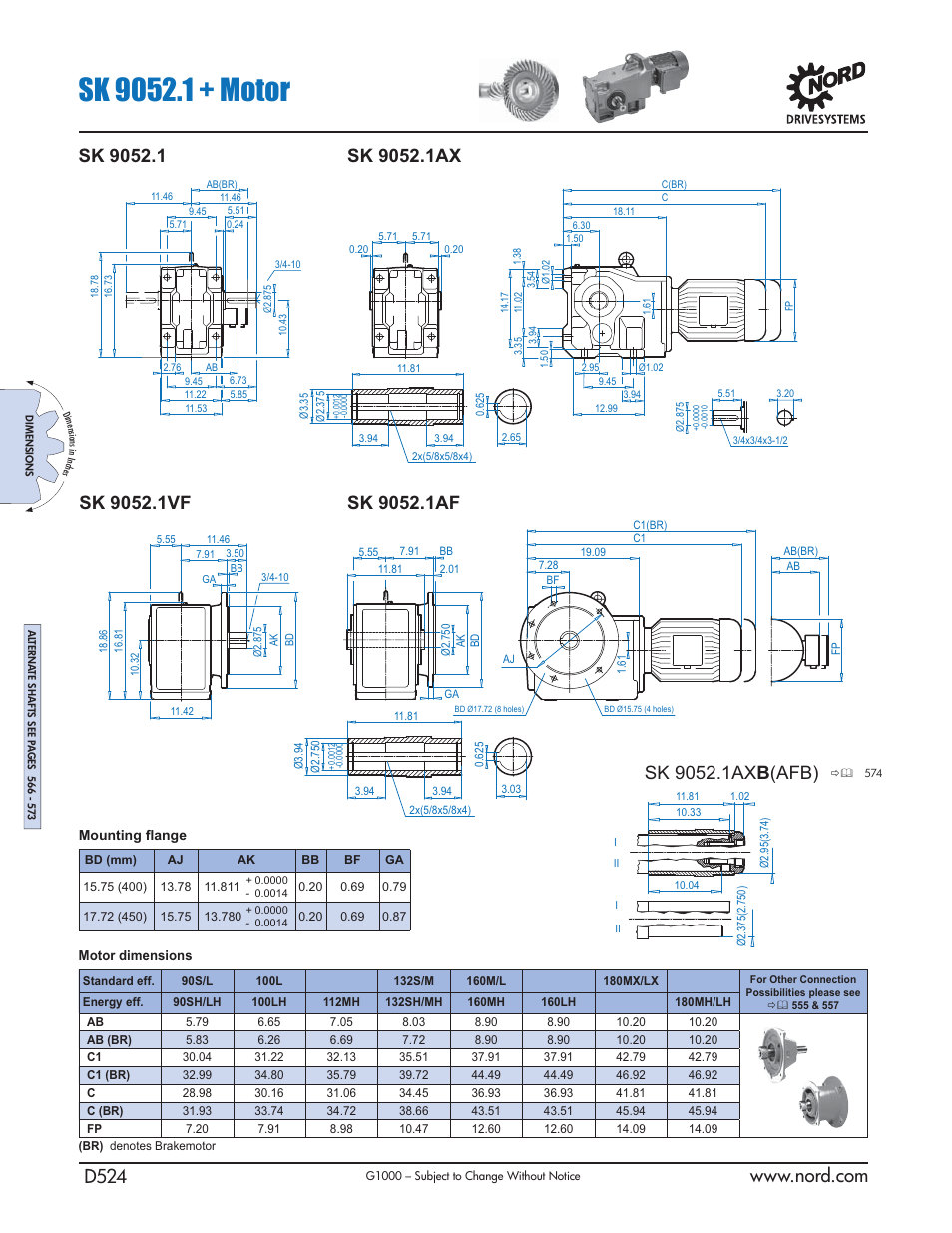 NORD Drivesystems B1000 User Manual | Page 526 / 820