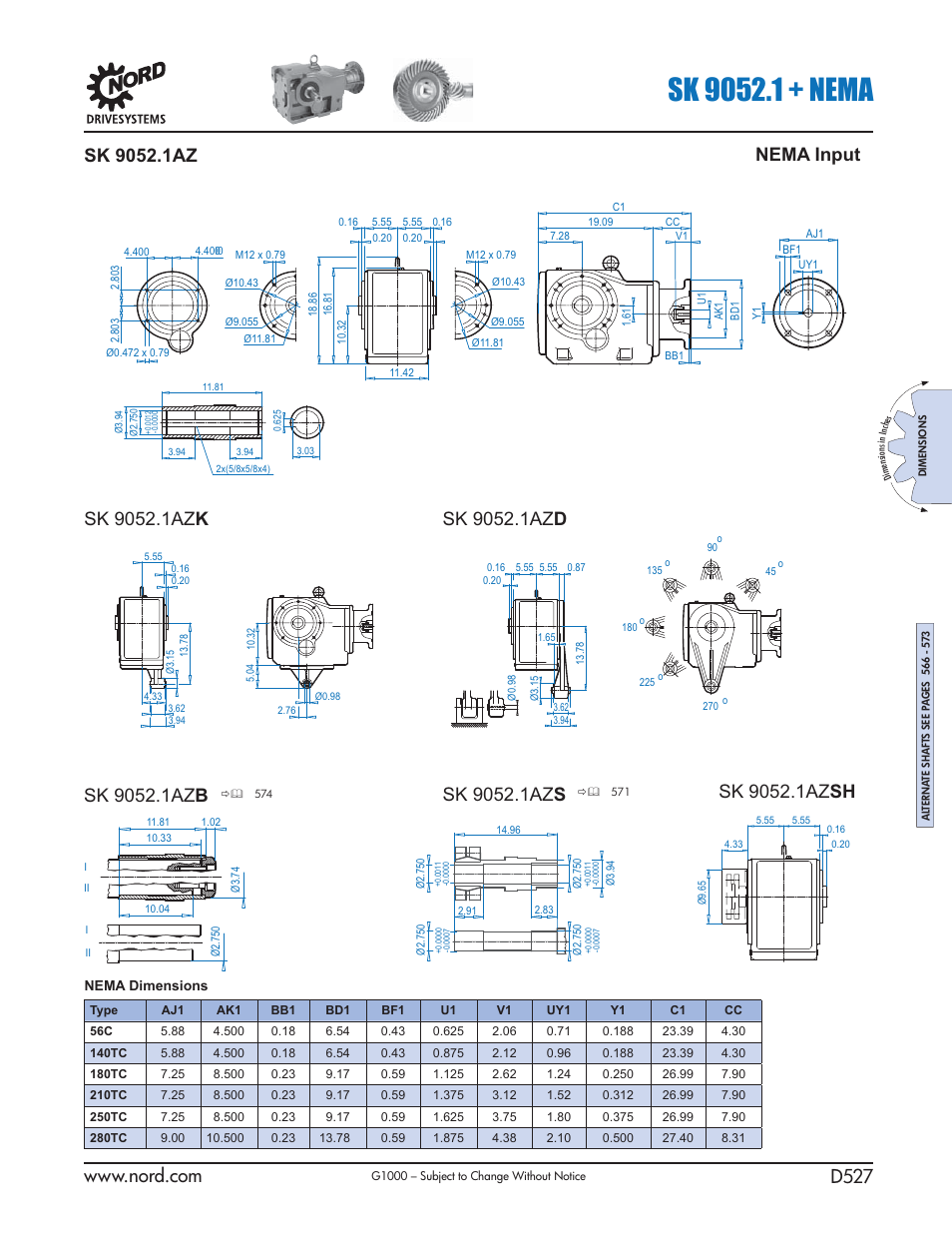 Nema input | NORD Drivesystems B1000 User Manual | Page 529 / 820