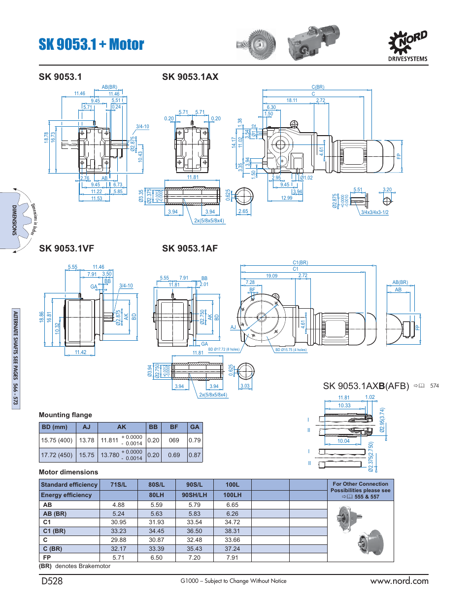NORD Drivesystems B1000 User Manual | Page 530 / 820