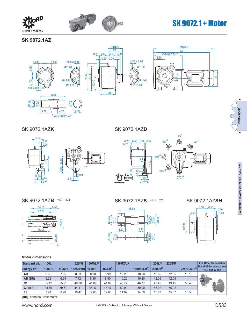 NORD Drivesystems B1000 User Manual | Page 535 / 820