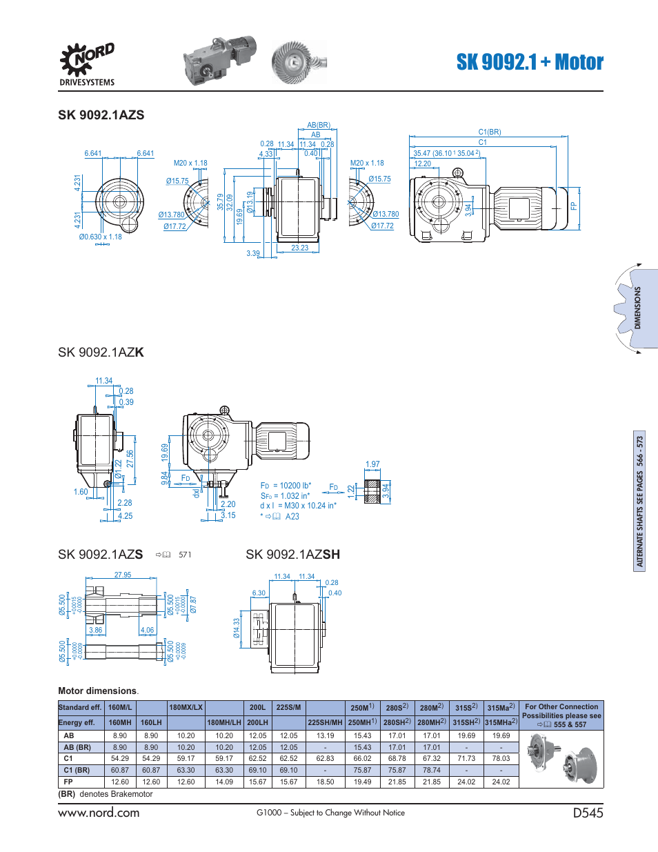 NORD Drivesystems B1000 User Manual | Page 547 / 820