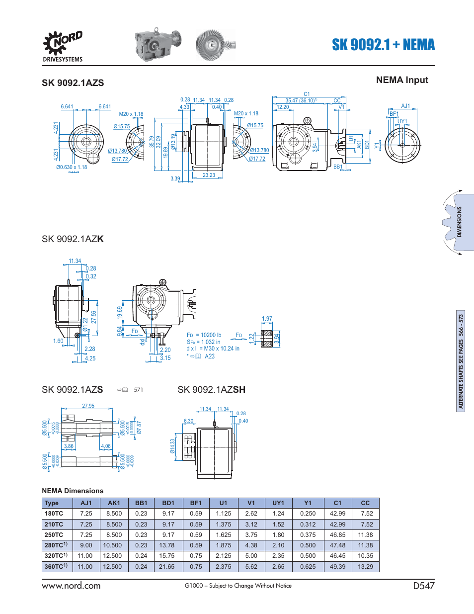 NORD Drivesystems B1000 User Manual | Page 549 / 820