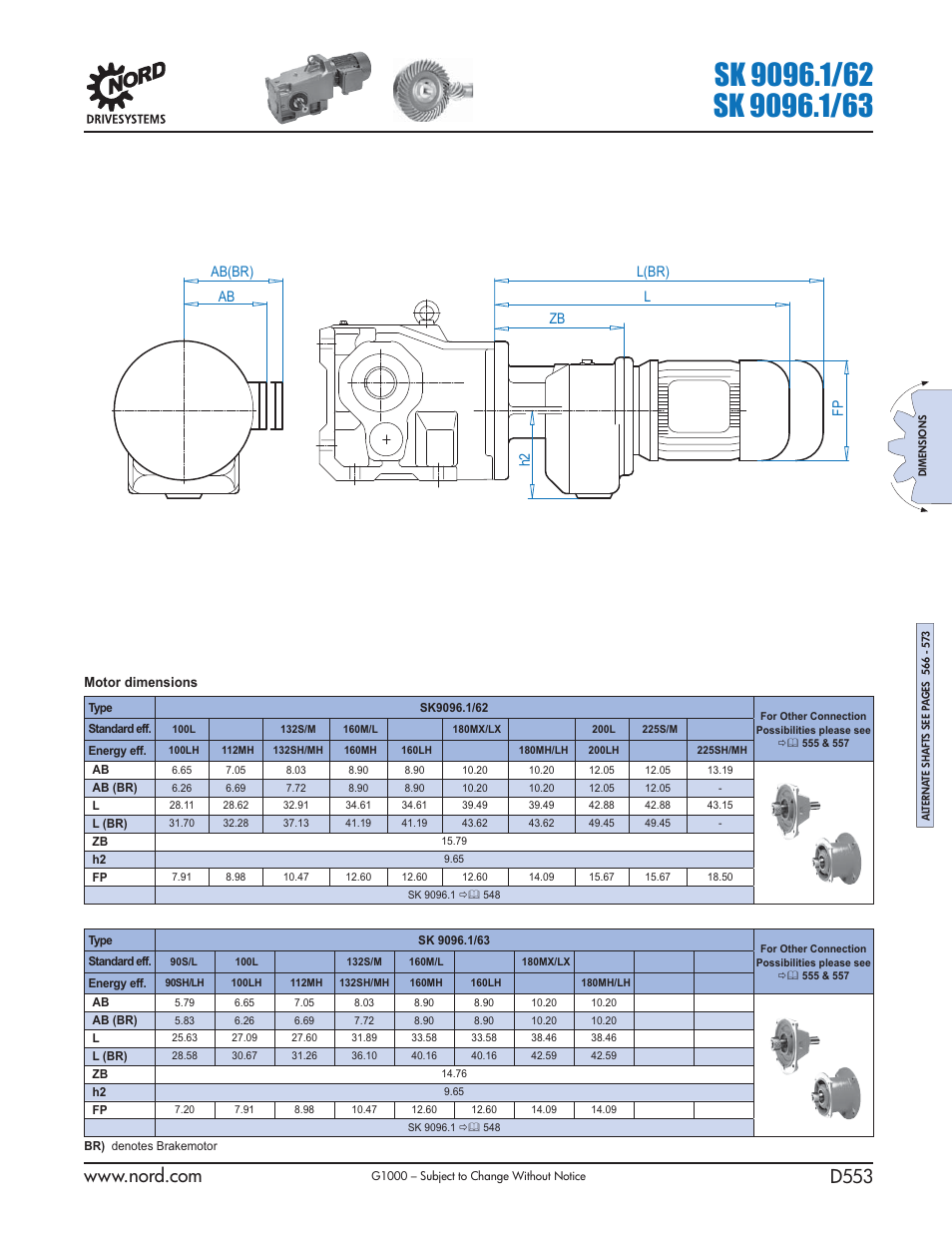 NORD Drivesystems B1000 User Manual | Page 555 / 820