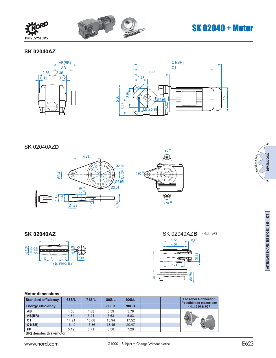 NORD Drivesystems B1000 User Manual | Page 625 / 820