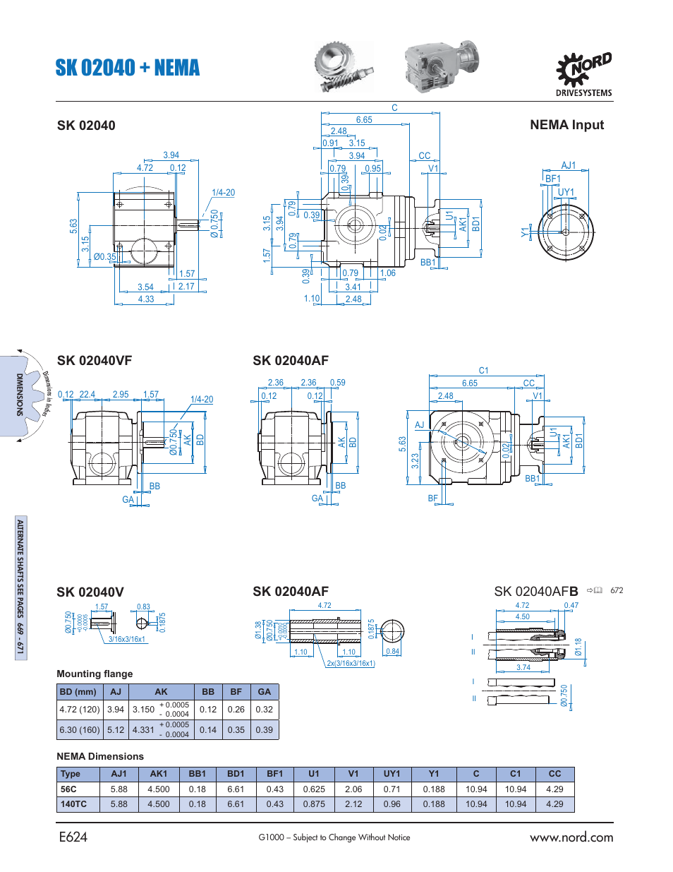 NORD Drivesystems B1000 User Manual | Page 626 / 820