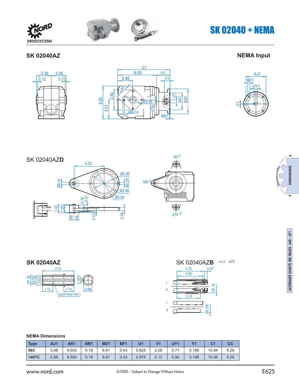 NORD Drivesystems B1000 User Manual | Page 627 / 820