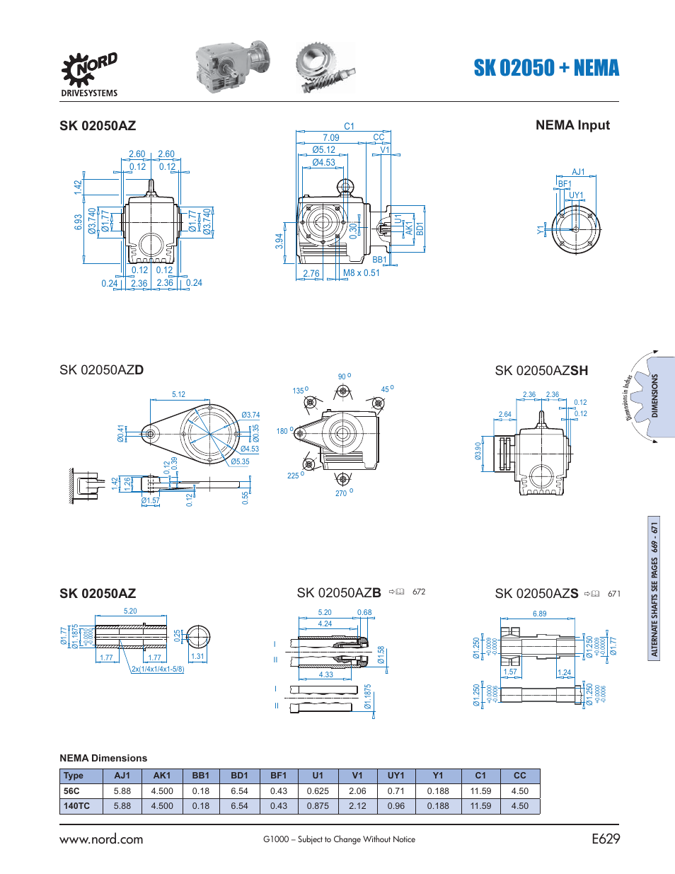 Nema input | NORD Drivesystems B1000 User Manual | Page 631 / 820