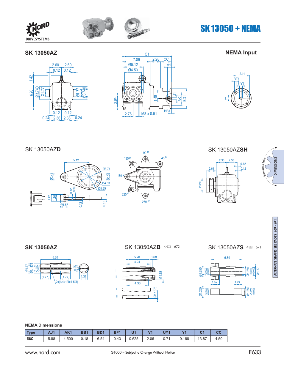 Nema input | NORD Drivesystems B1000 User Manual | Page 635 / 820