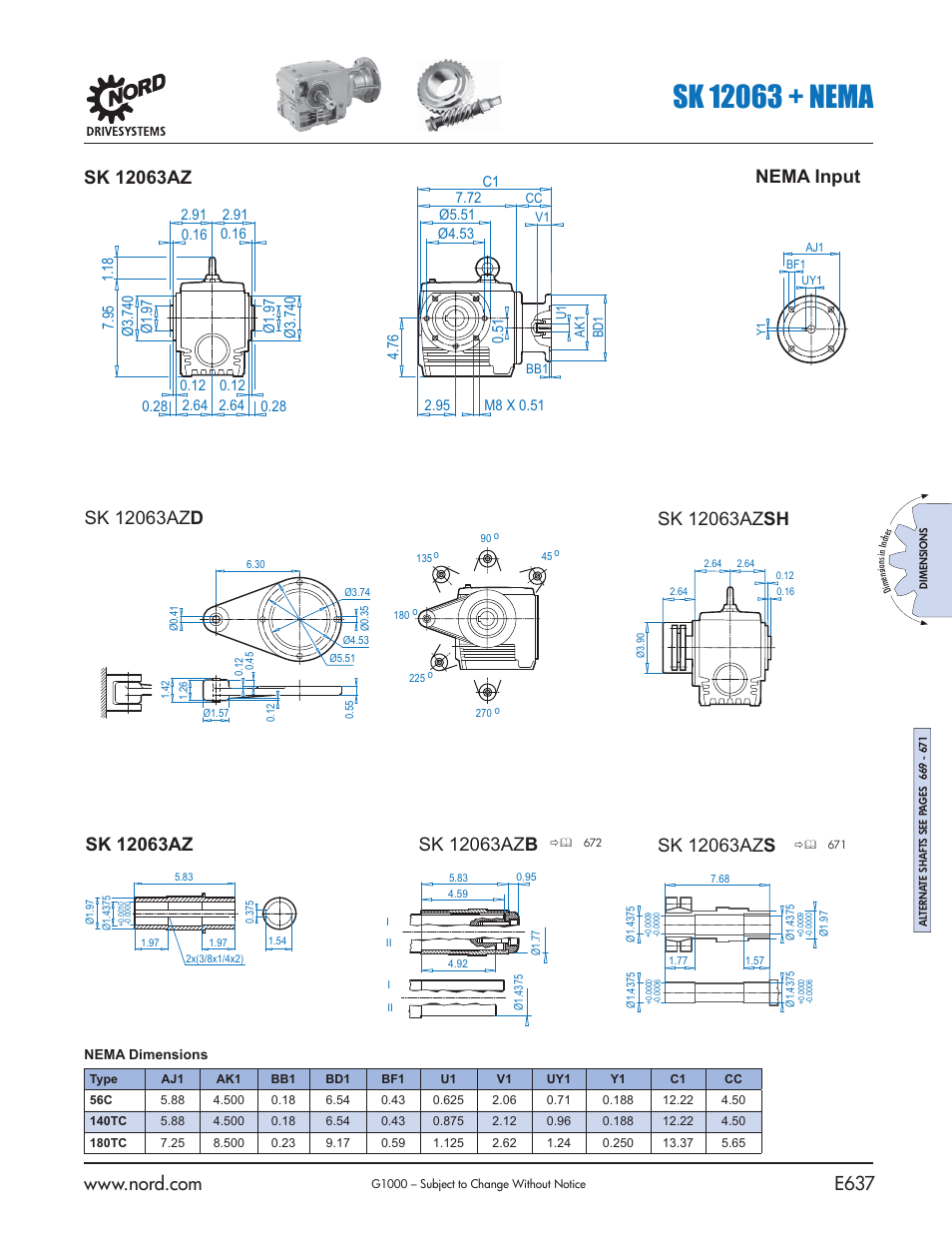 NORD Drivesystems B1000 User Manual | Page 639 / 820