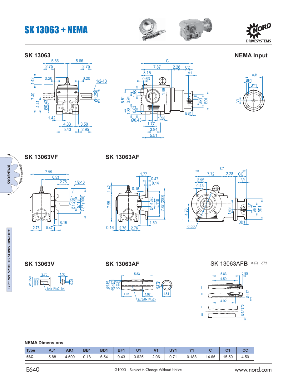Nema input | NORD Drivesystems B1000 User Manual | Page 642 / 820