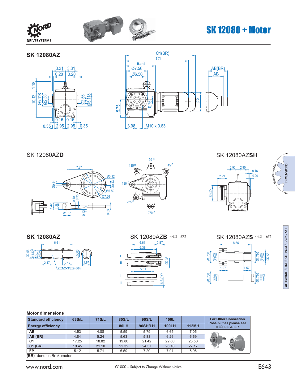 NORD Drivesystems B1000 User Manual | Page 645 / 820