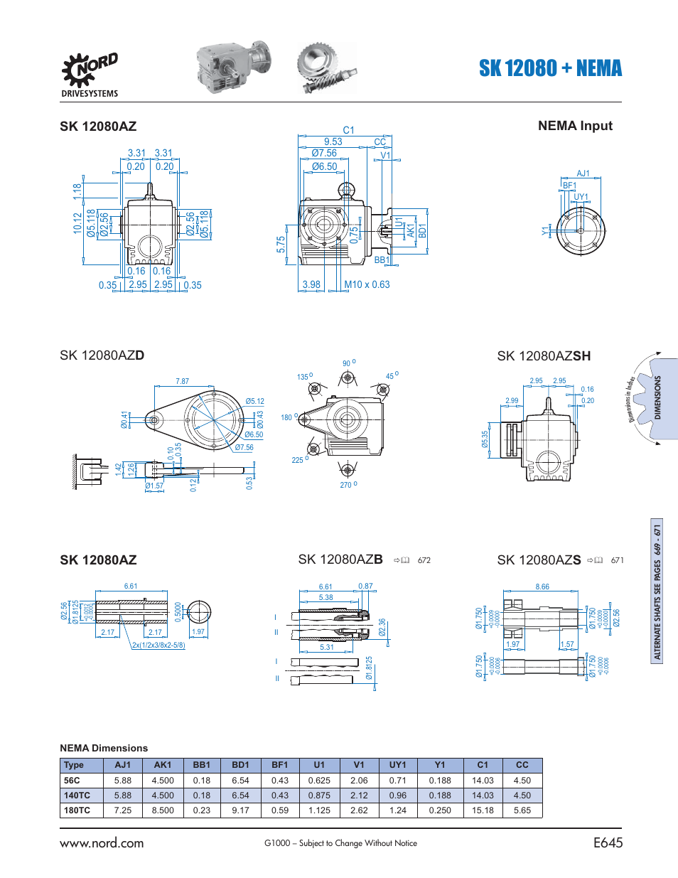 Nema input | NORD Drivesystems B1000 User Manual | Page 647 / 820