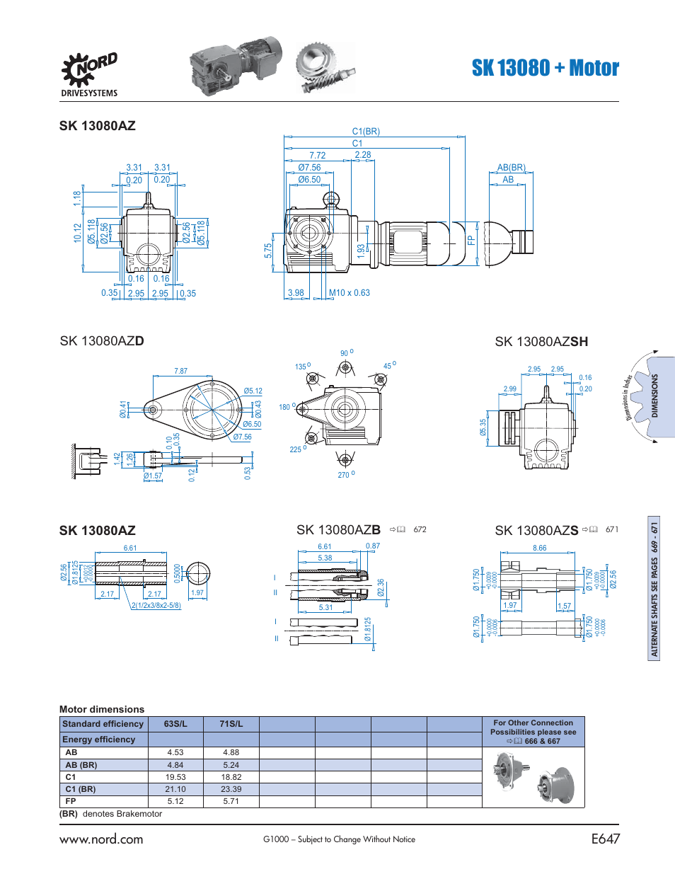 NORD Drivesystems B1000 User Manual | Page 649 / 820