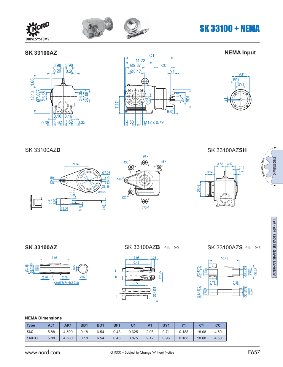 Nema input | NORD Drivesystems B1000 User Manual | Page 659 / 820